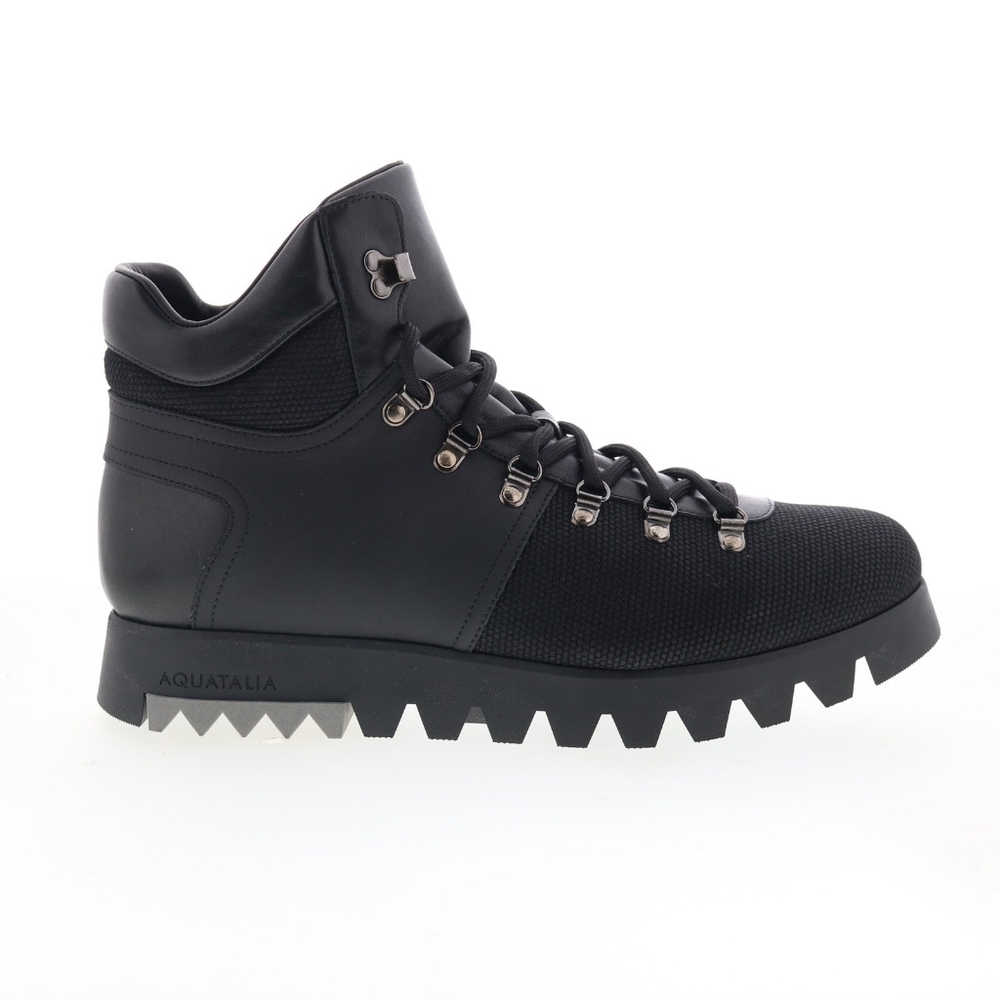 Aquatalia Dakota Waterproof Men's Black Casual Dress Boots